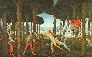 Sandro Botticelli Panel II of The Story of Nastagio degli Onesti China oil painting reproduction